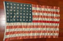Bellissima bandiera americana di produzione pre ww2 con 48 stelle n.1